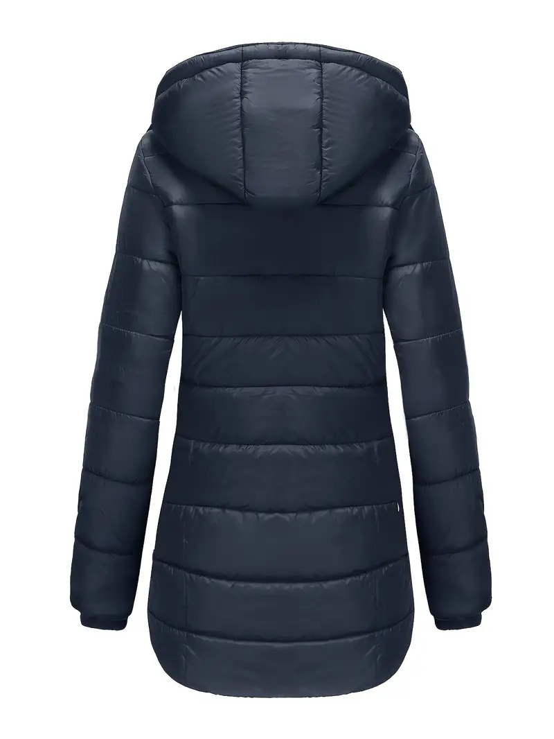 Waterproof Mid-Length Winter Jacket - Aspen-Beige-S-State of Style