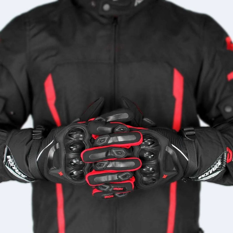 Waterproof Motorcycle Gloves for Winter - ShieldRide-Black-M-State of Style