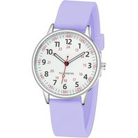 Waterproof Nurse Watch - Femke-Purple-State of Style