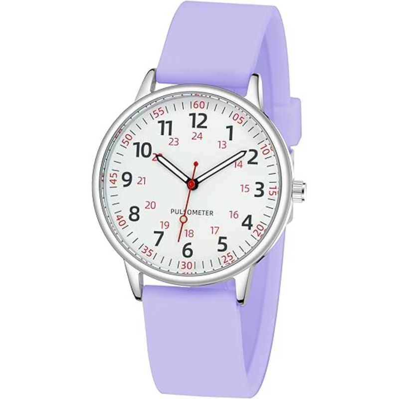 Waterproof Nurse Watch - Femke-Purple-State of Style