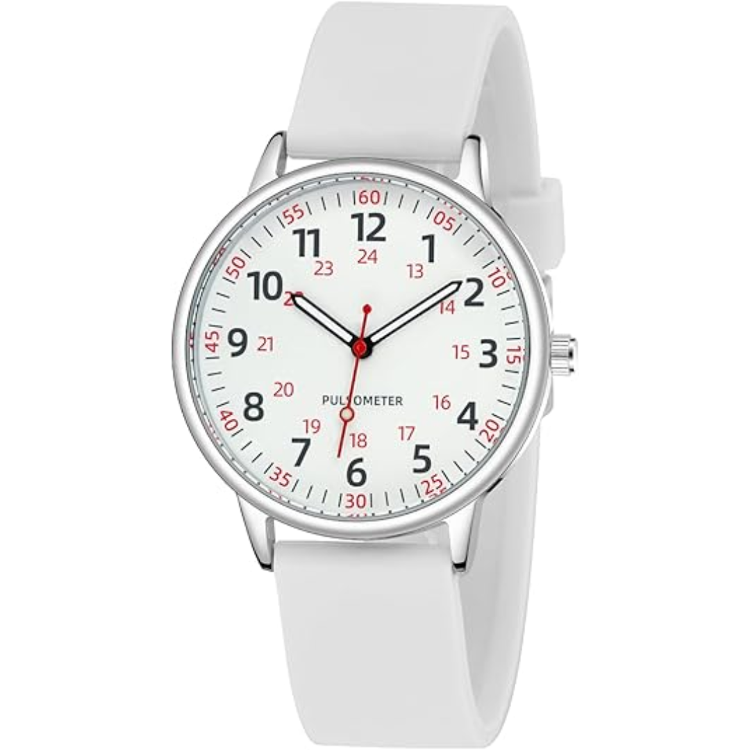 Waterproof Nurse Watch - Femke-White-State of Style