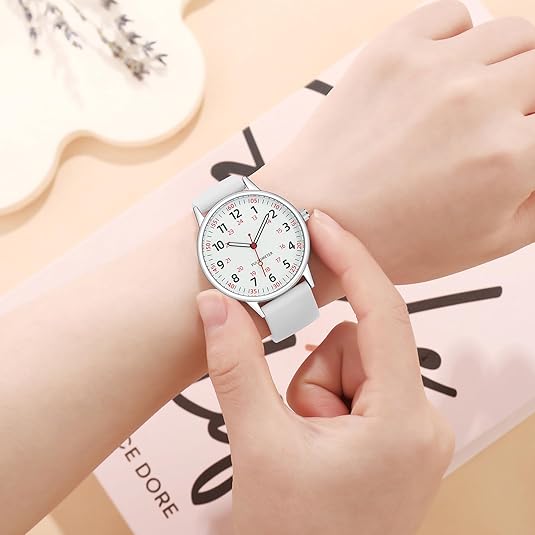 Waterproof Nurses Watch - Femke-Black-State of Style