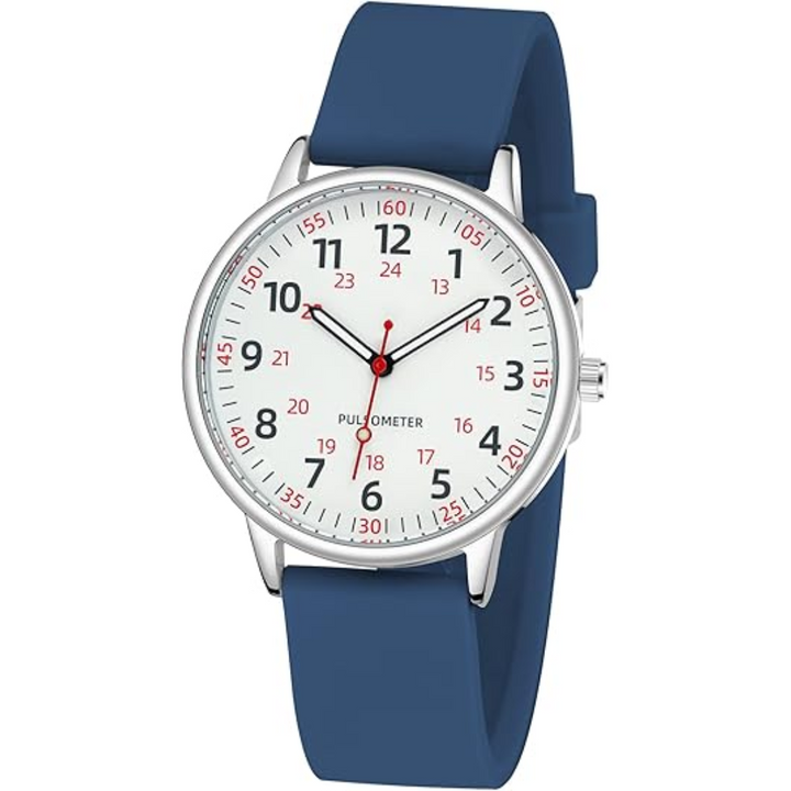 Waterproof Nurses Watch - Femke-Blue-State of Style