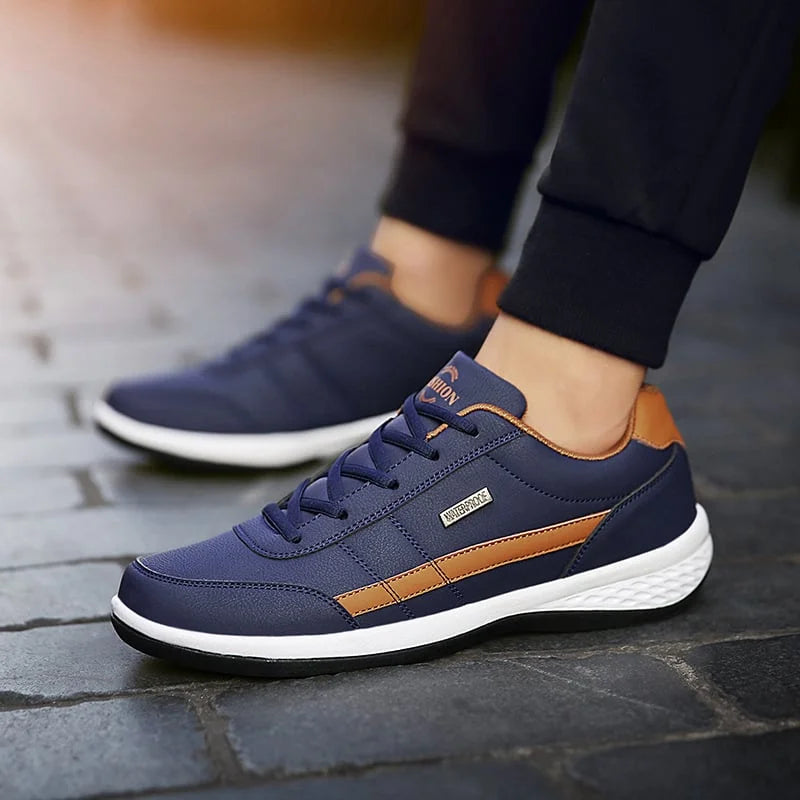 Waterproof orthopedic everyday shoes with slip protection – Rovan-Blue-6-State of Style