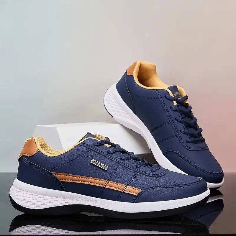 Waterproof orthopedic everyday shoes with slip protection – Rovan-Gray-6-State of Style