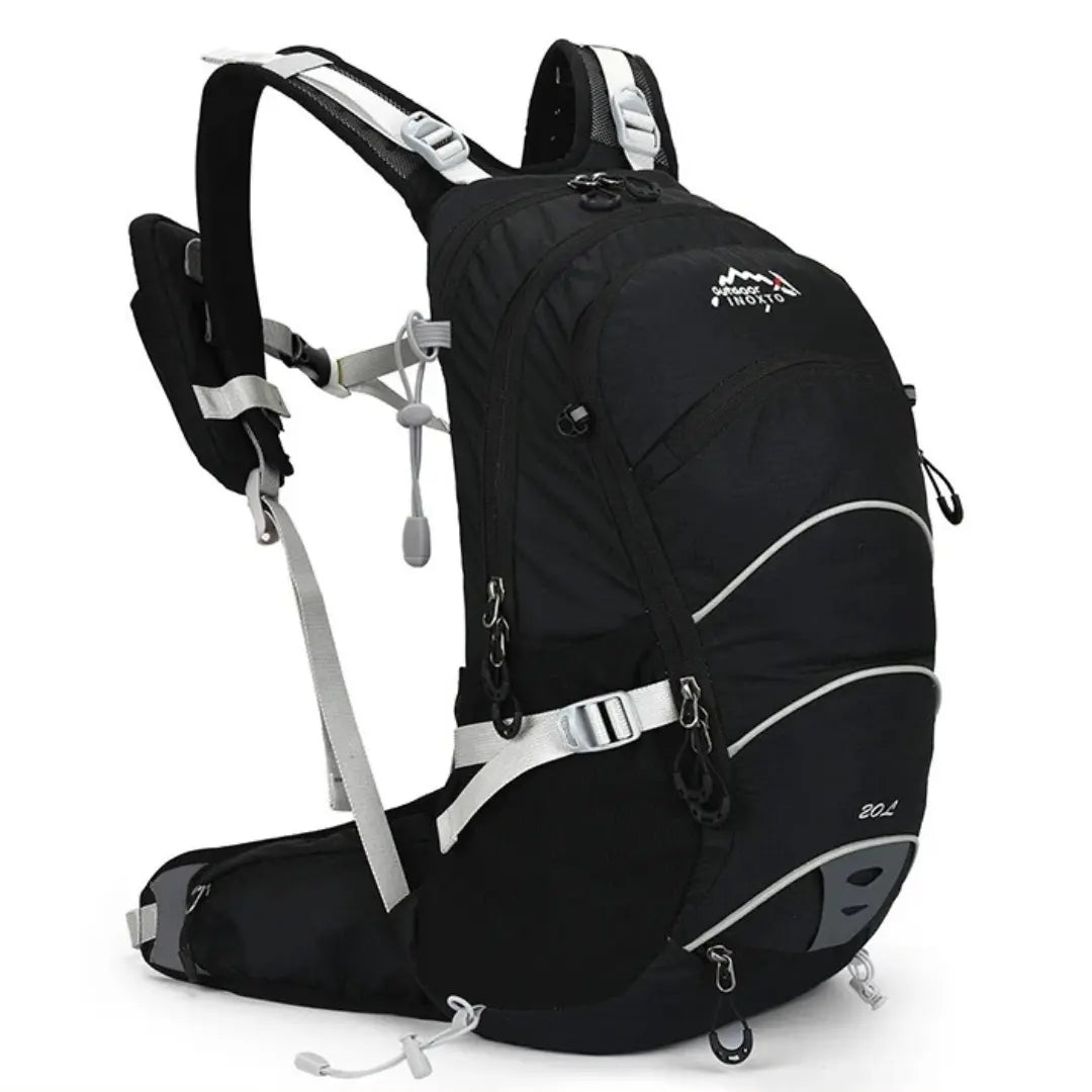 Waterproof Outdoor Backpack 20L - TrailBlazer-Black-State of Style