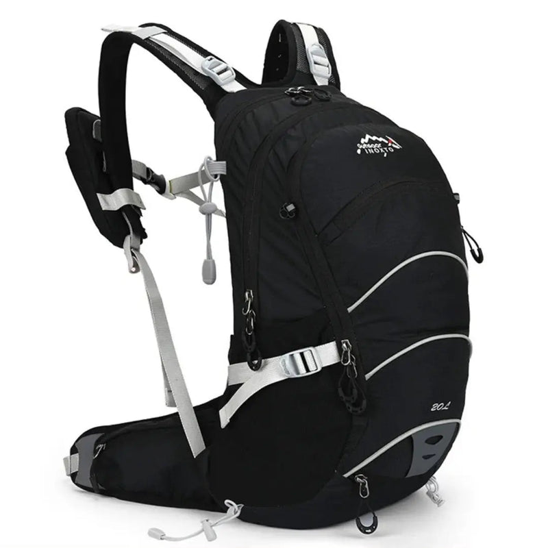 Waterproof Outdoor Backpack 20L - TrailBlazer-Black-State of Style
