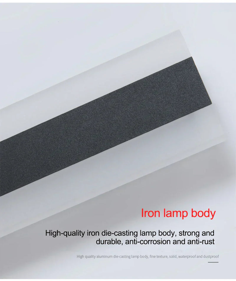 Waterproof Outdoor Wall Lamp - AquaLume-Warm White-30 x 9cm 9W-State of Style