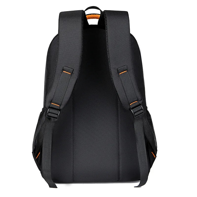 Waterproof Oxford Men's Backpack - UrbanGuard-Black-A-State of Style