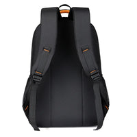 Waterproof Oxford Men's Backpack - UrbanGuard-Black-A-State of Style