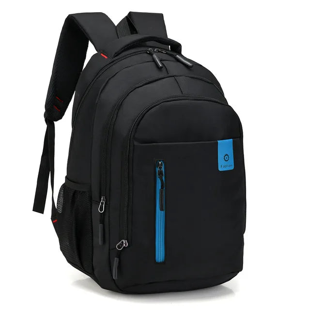 Waterproof Oxford Men's Backpack - UrbanGuard-Blue-B-State of Style