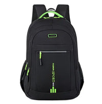 Waterproof Oxford Men's Backpack - UrbanGuard-Green-A-State of Style