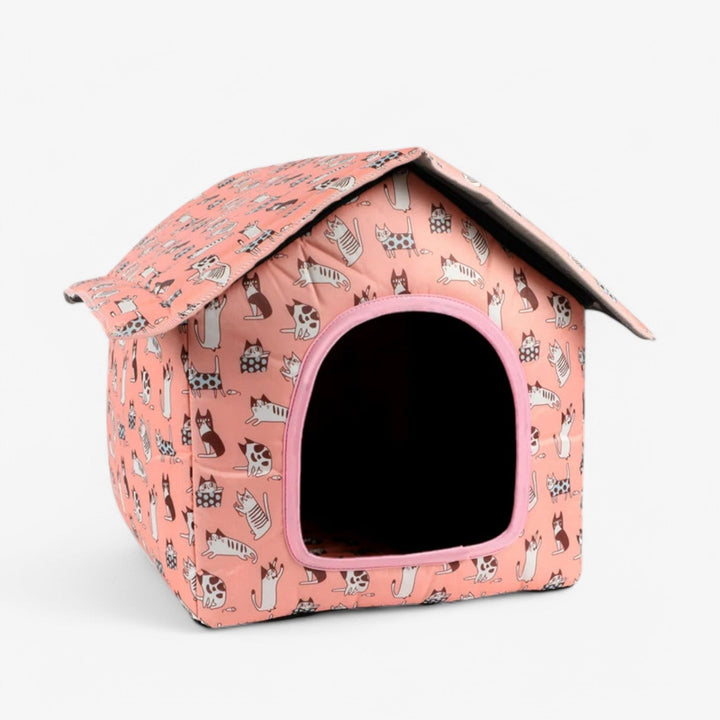 Waterproof Pet House for Outdoors – Nessa-Cat-State of Style