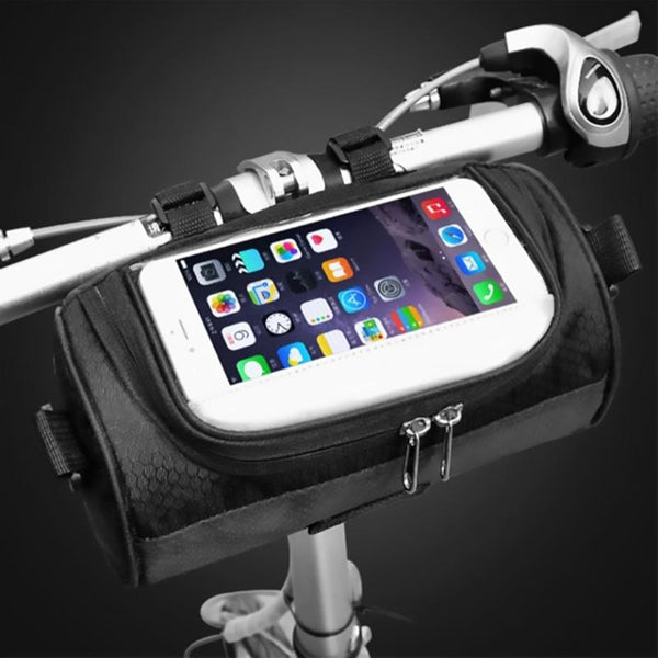 Waterproof Phone Bike Bag with Touchscreen Window - Velox-Dark blue-State of Style