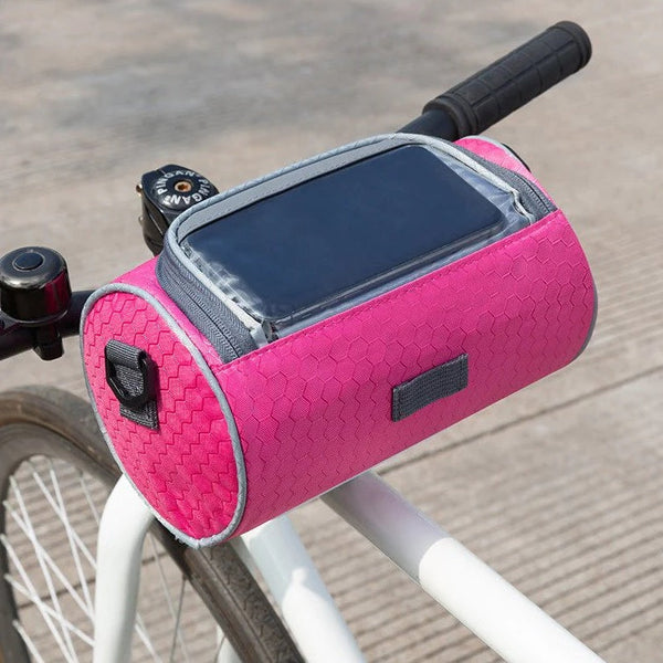 Waterproof Phone Bike Bag with Touchscreen Window - Velox-Pink-State of Style