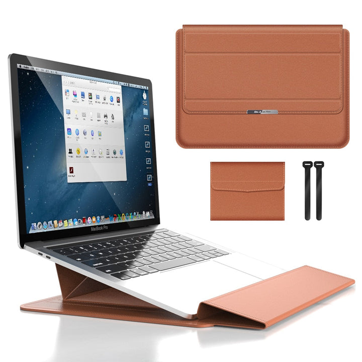 Waterproof & Shockproof Laptop Sleeve – Veltro-Brown-11 - 12 inch-State of Style