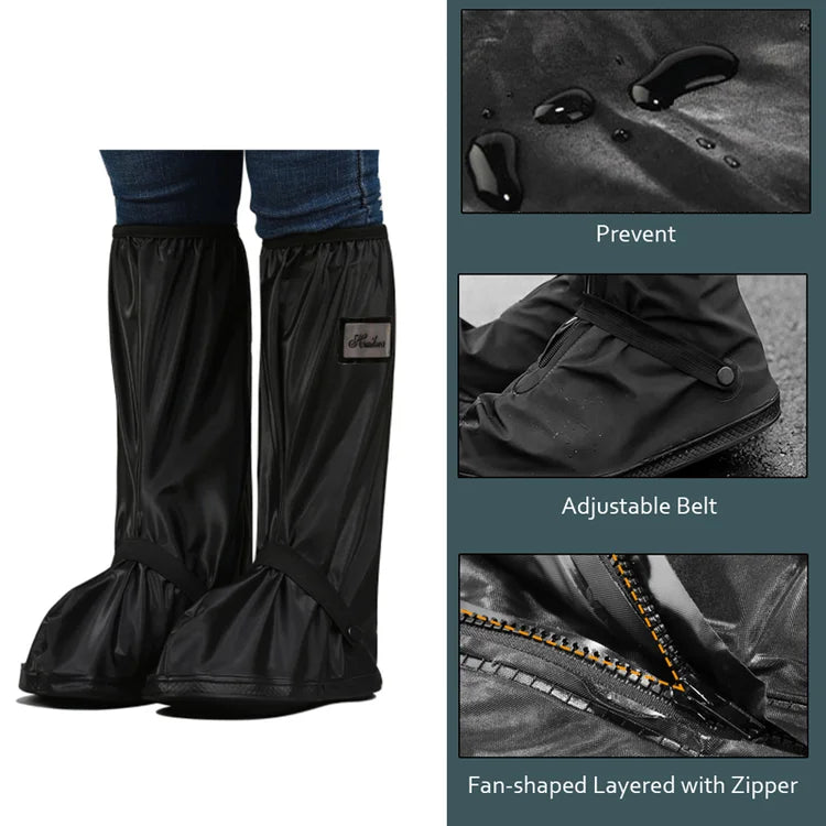Waterproof Shoe Protectors - RainShield-Black-S (3.5-4.0)-State of Style