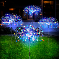 Waterproof Solar Garden Light with Firework Effect – SparkGlow-Multicoloured-State of Style
