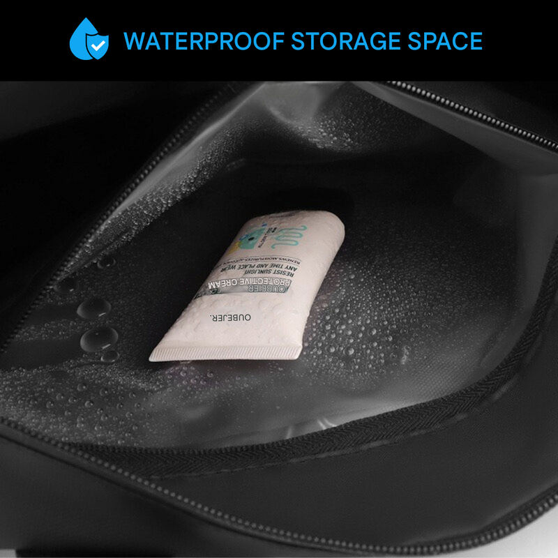 Waterproof Sports Bag with Shoe Compartment - FlexBag Pro-Black-State of Style