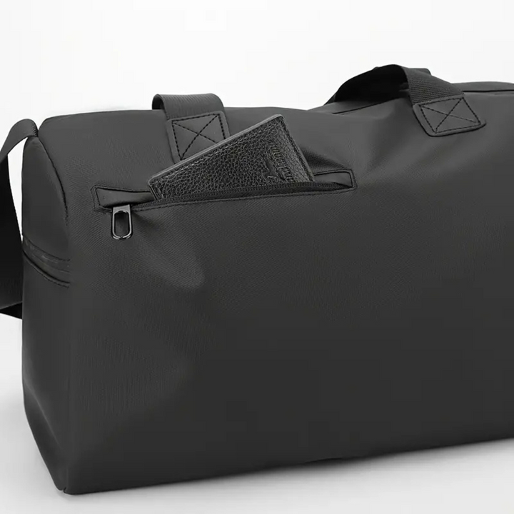 Waterproof Sports Bag with Shoe Compartment - FlexBag Pro-Black-State of Style