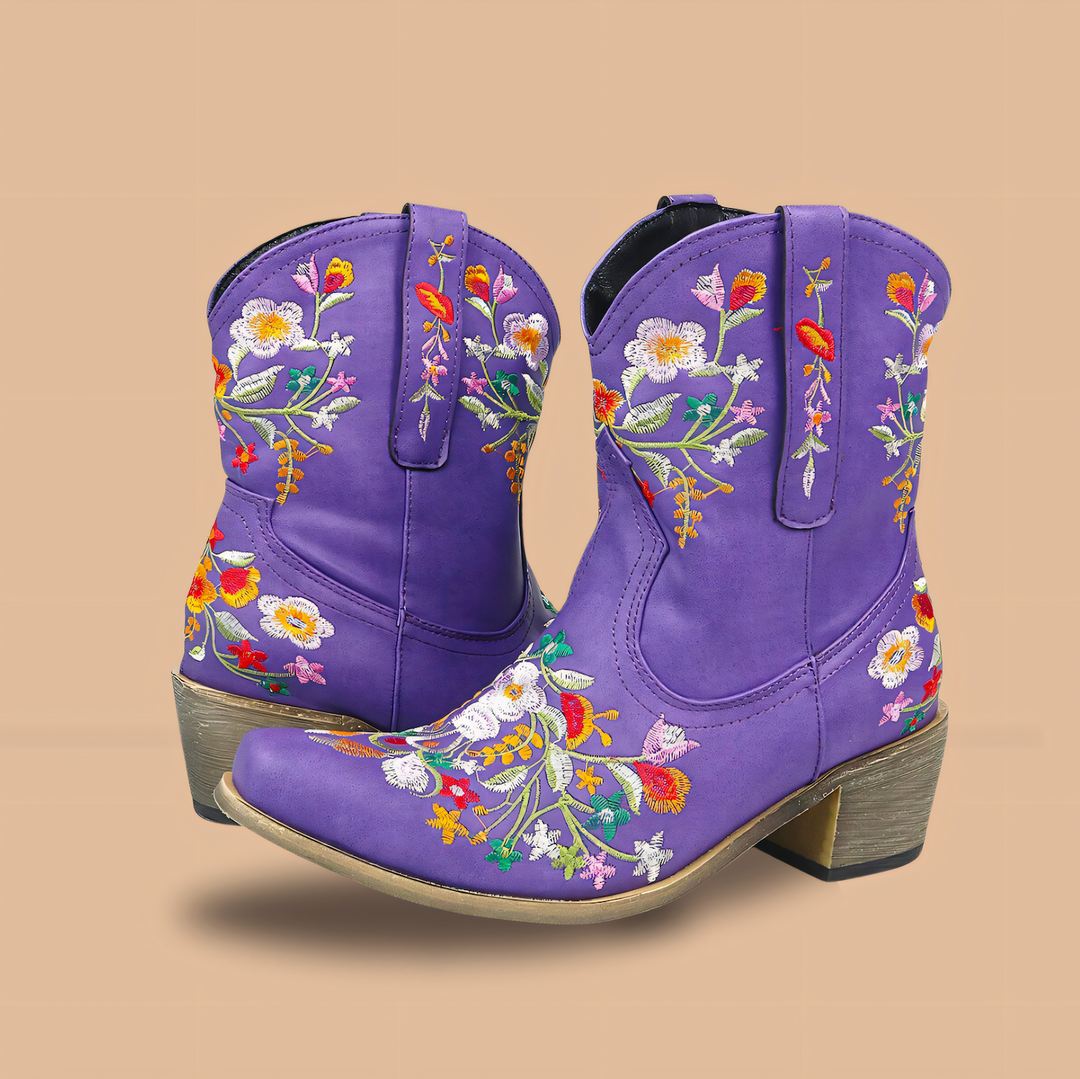 Waterproof Vintage Cowgirl Boots - Sierra-Red-3.0-State of Style