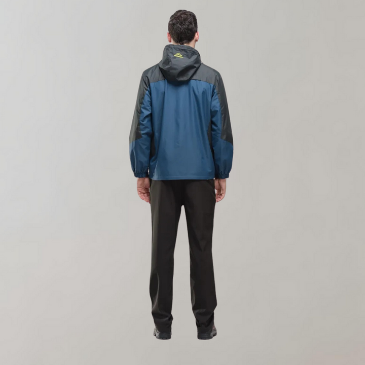 Waterproof Wind Jacket for Men - StormGuard-Blue-L-State of Style