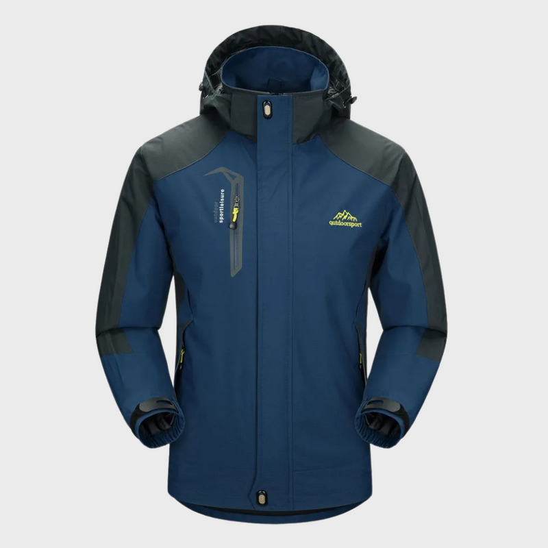 Waterproof Windbreaker for Men - Zephyr-Marine-L-State of Style