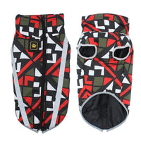Waterproof Winter Jacket for Dogs - StormGuard-Red checkered-XS-State of Style