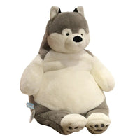 Weighted Animal Plush - SnuggleBuddy-45cm(0.5kg)-Husky-State of Style