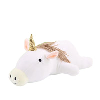 Weighted Dinosaur Plush - CuddleSaurus-White Unicorn-40cm（0.5kg）-State of Style