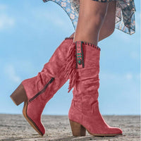 Western Boots - Janna-Red-3-State of Style