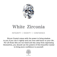 White Opal & Zirconia Clover Earrings - Elara-Blue Opal & Rose Gold-State of Style