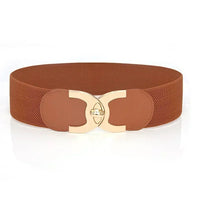 Wide Parisian Chic Belt-Camel-State of Style