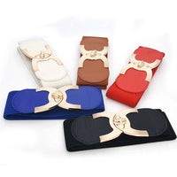 Wide Parisian Chic Belt-Red-State of Style
