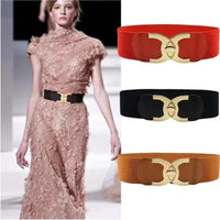 Wide Parisian Chic Belt-Red-State of Style