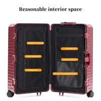 Wider grip hard shell suitcase – Lisbon-Gray-S (45 L)-State of Style