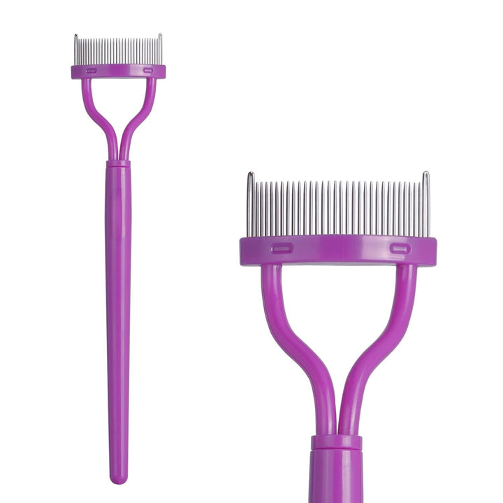 Wimperkam & Separator - Precisie Tool voor Perfecte Wimpers-Paars-State of Style