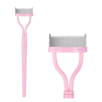Wimperkam & Separator - Precisie Tool voor Perfecte Wimpers-Roze-State of Style