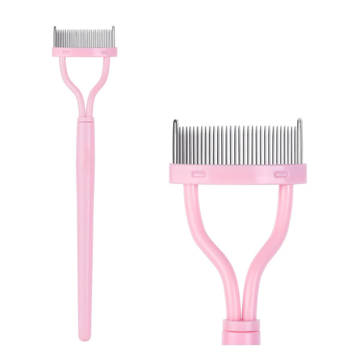 Wimperkam & Separator - Precisie Tool voor Perfecte Wimpers-Roze-State of Style