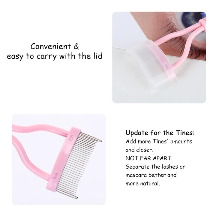 Wimperkam & Separator - Precisie Tool voor Perfecte Wimpers-Zwart-State of Style