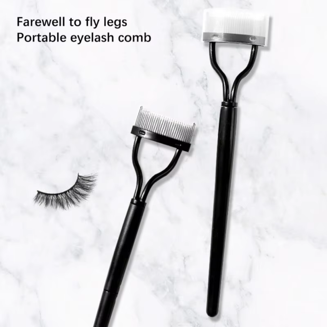 Wimperkam & Separator - Precisie Tool voor Perfecte Wimpers-Zwart-State of Style