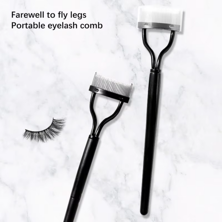 Wimperkam & Separator - Precisie Tool voor Perfecte Wimpers-Zwart-State of Style