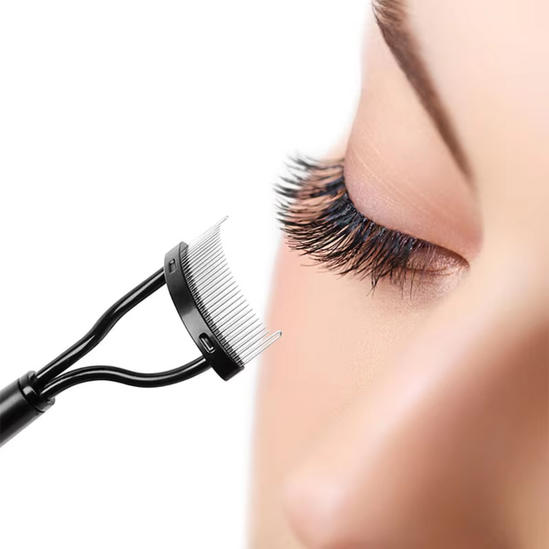 Wimperkam & Separator - Precisie Tool voor Perfecte Wimpers-Zwart-State of Style
