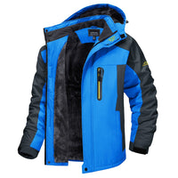 Wind- and Water-Resistant Men's Jacket - Dylan-Blue-S-State of Style