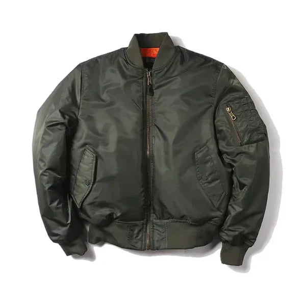 Windproof Ladies Bomber Jacket - Nova-Olive green-2XS-State of Style