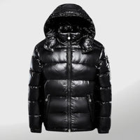 Windproof Men's Puffer Jacket – Nolan-Black-S-State of Style