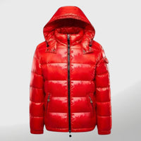 Windproof Men's Puffer Jacket – Nolan-Red-S-State of Style