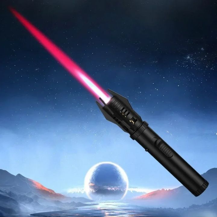 Windproof Multifunctional Welding Flame Lighter - Blaztor-Black-State of Style
