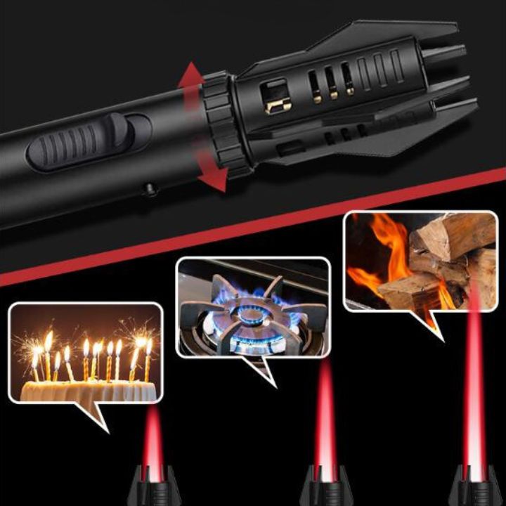 Windproof Multifunctional Welding Flame Lighter - Blaztor-Blue-State of Style