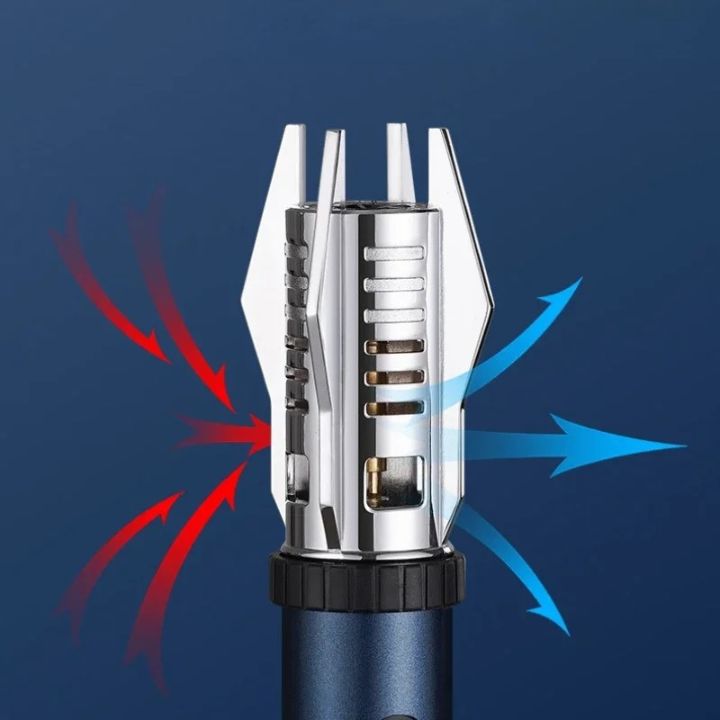 Windproof Multifunctional Welding Flame Lighter - Blaztor-Blue-State of Style